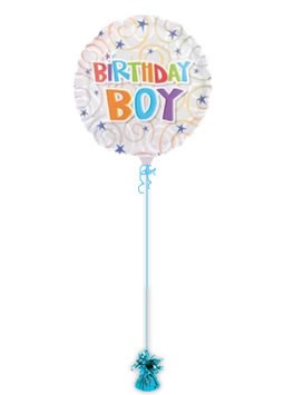 Birthday Boy Swirls 