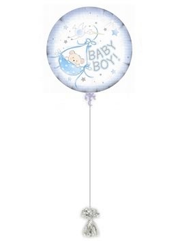 Baby Boy Special Delivery Balloons. Baby Balloon Delivery.