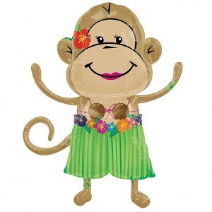  Cheeky Monkey Girl Balloon. Balloon In A Box.