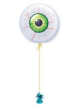 Floating Eyeball Balloon. Bubble balloon Delivery.