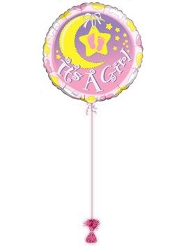 It’s A Girl Nursery Balloon. Post Baby Balloons.