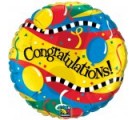 Congrats Party Balloon. Congratulations Balloons.