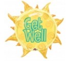 Heat Wave Get Well Balloons. Lovely Big Get Well Balloons In A Box.