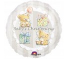 Teddy Bear Christening. Christening Balloon.  