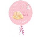 “It’s  A Girl” Forever Friends Balloon. Baby Girl Balloons Delivered.