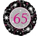 65th Black & Pink Sparkle 