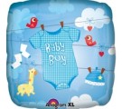 Baby Boy Baby Grow Balloons. Baby Balloons Delivered.