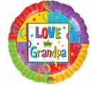 Grandpa Love Balloon. Balloon In A Box.