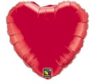 Simply Red Love Heart Balloon. Love Balloons.