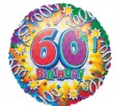 60th Explosion Birthday Balloon. Balloons For 60th Birthdays.