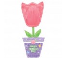 Mothers Day Balloon Jumbo Tulip Balloon. Balloons In A Box. 