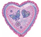 16 Butterflies