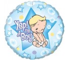 Yep I’m A Boy Balloon. Baby Balloons Delivered.