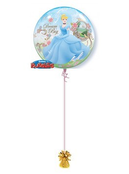 Cinderella "Dream Big" Balloons. Cinderella Balloons. 