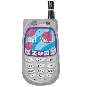 "Call Me" Phone Balloon. Balloon Post.