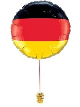 Deutschlandfahne. German Flag balloon. Special Occasion Balloon.