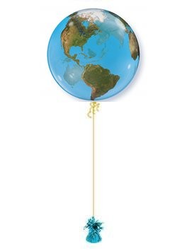 Planet Bubble Balloon. Bubble Balloon Delivery.