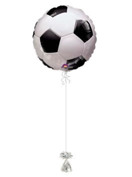 Football Balloon. Helium Balloons In A Box.                 