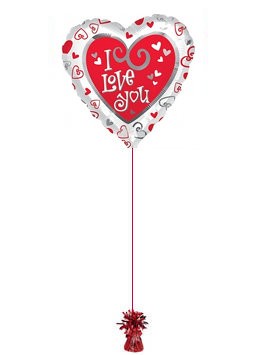 Simply Said Love Balloon. Balloon Delivery.