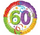 60th Perfection Birthday Balloon. 60th Birthday Balloons In A Box.