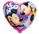 Mickey and Minnie Te Amo. Mickey Mouse Balloon. 
