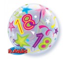 18 BRILLIANT STARS. 18th birthday Balloon.