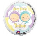 Adorable Twins Balloons. Baby balloons.