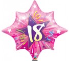 18th Hot Pink Birthday Balloon. 18th Birthday Balloons.