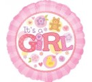 It’s A Girl Pink. Baby Balloons UK.